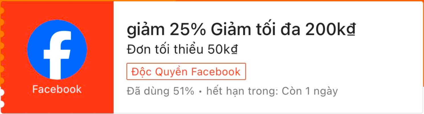 voucher giảm 25%